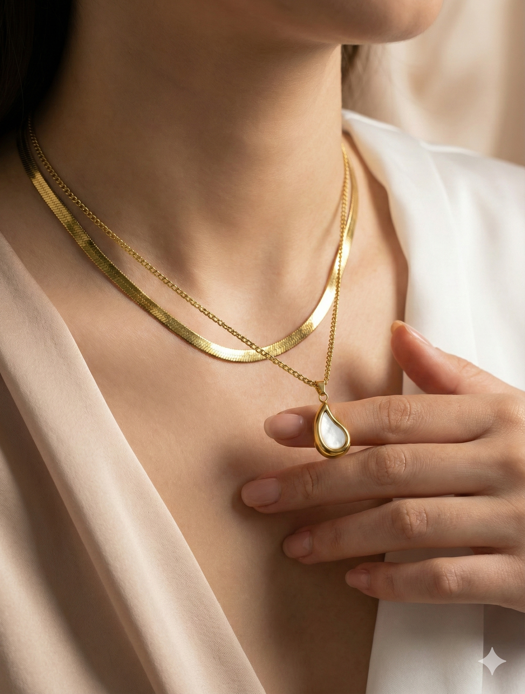 Pearl Reverie – Anti Tarnish Chain