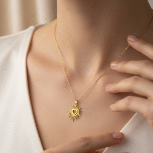 Solara Heartglow – Anti Tarnish Chain