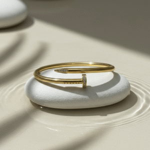 Nail Luxe – Gold-Tone Anti-Tarnish Bracelet