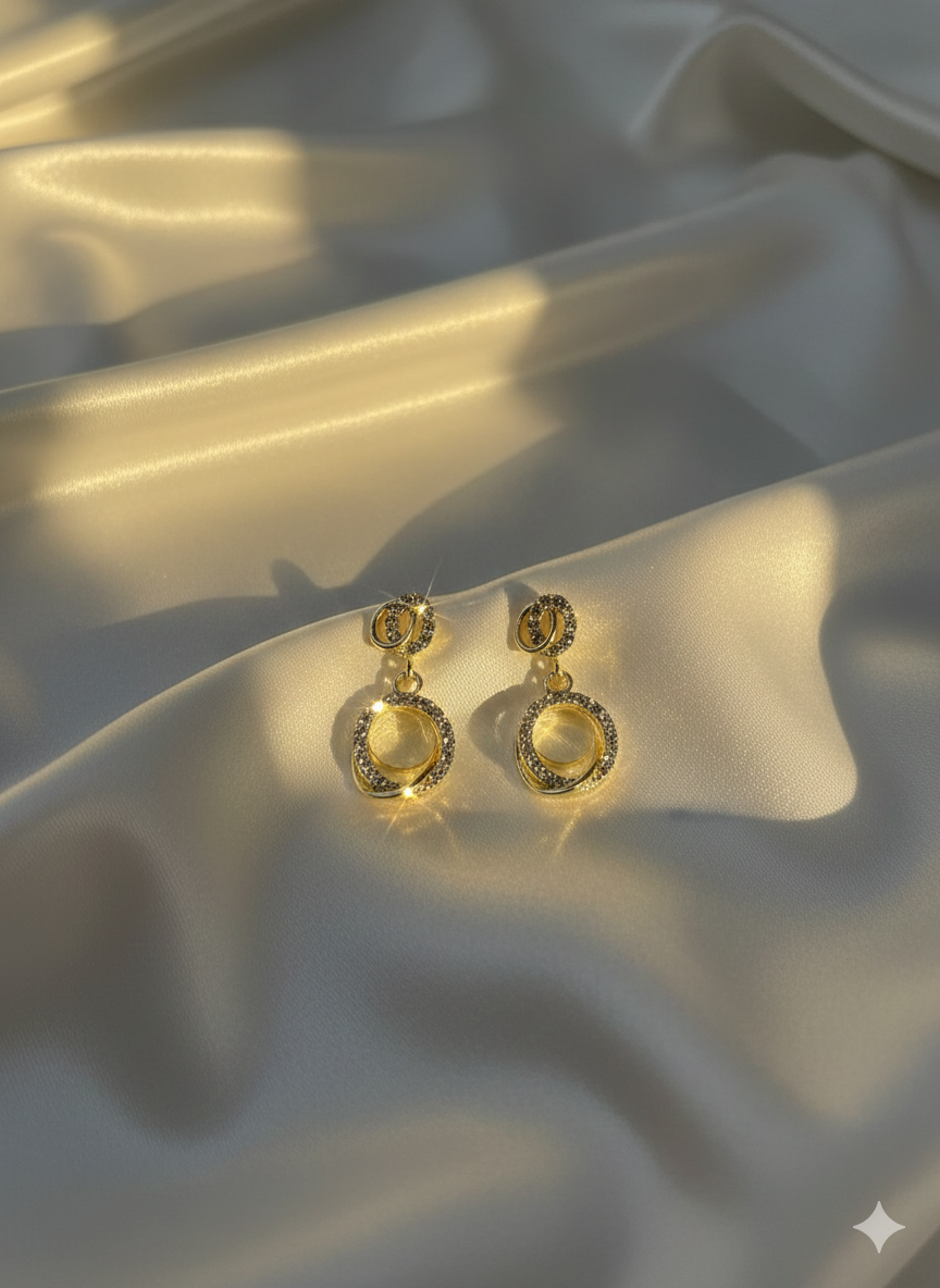 Twilight Halo Circle Studs