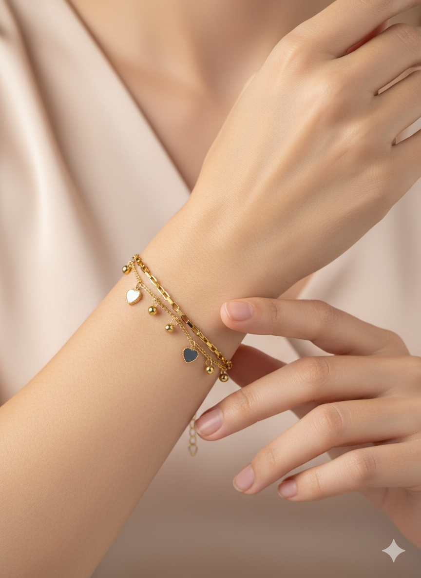 Charmelle Duo - Anti-Tarnish Bracelet