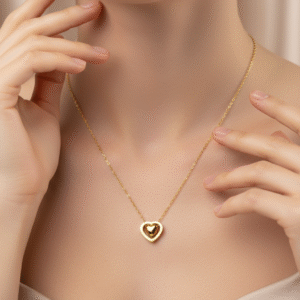 TwinHearts Anti Tarnish Chain