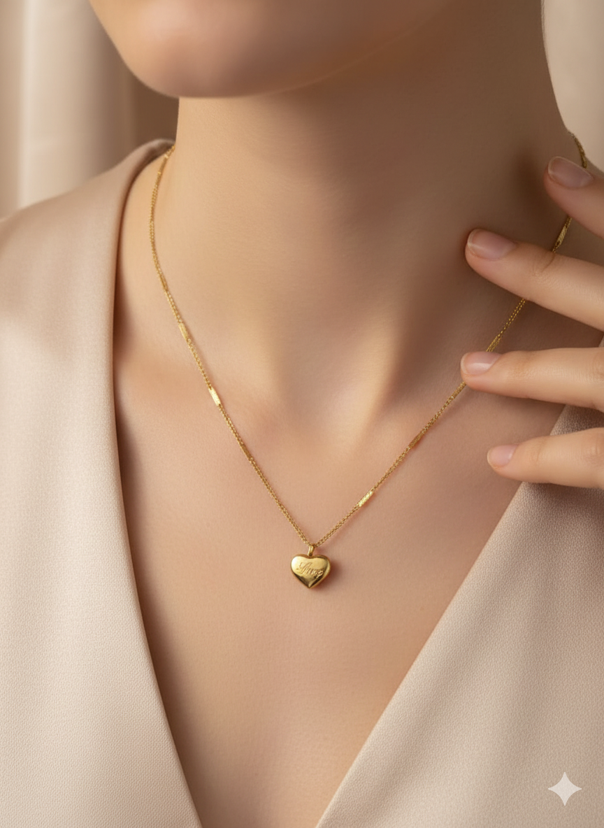 Amoré Script – Anti Tarnish Chain