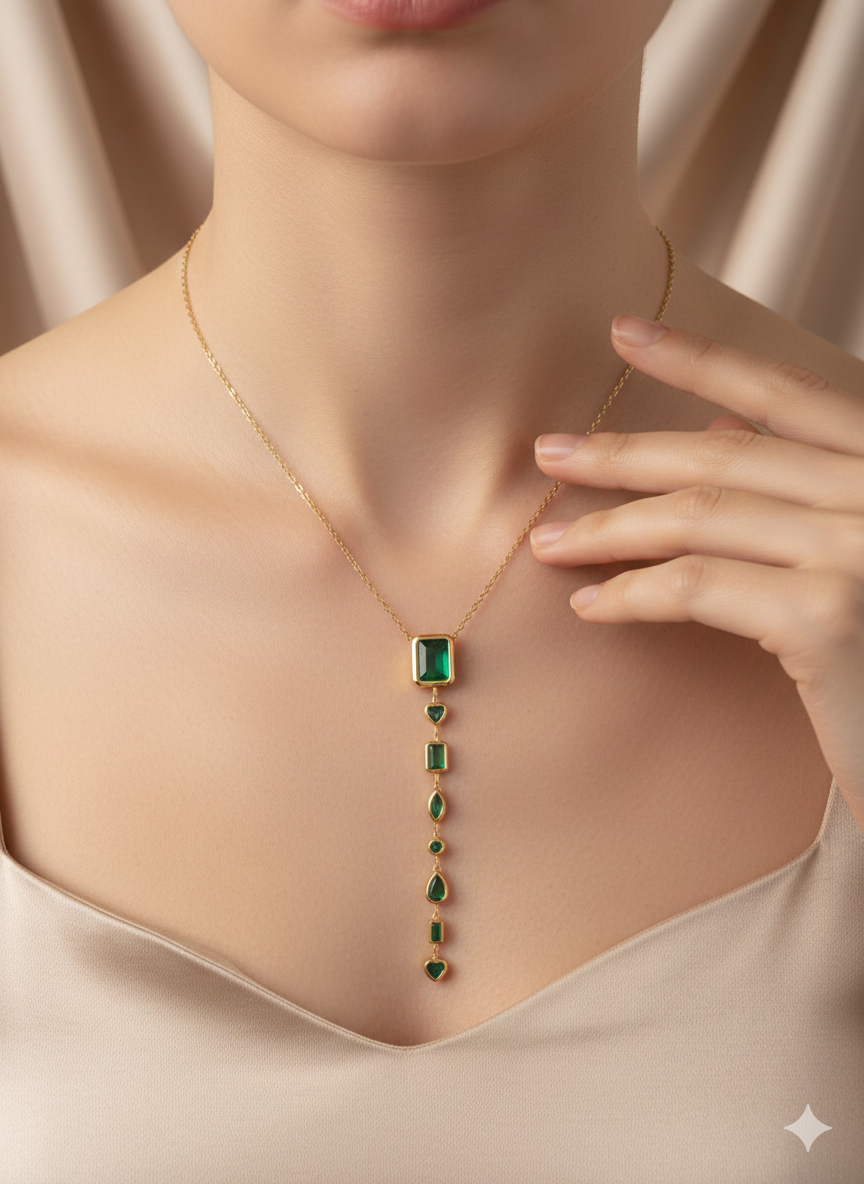 VerdantCascade Anti Tarnish Chain