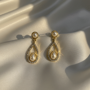 Regal Teardrop Elegance