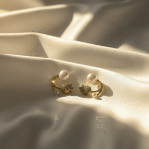 Pearl Purr Rings